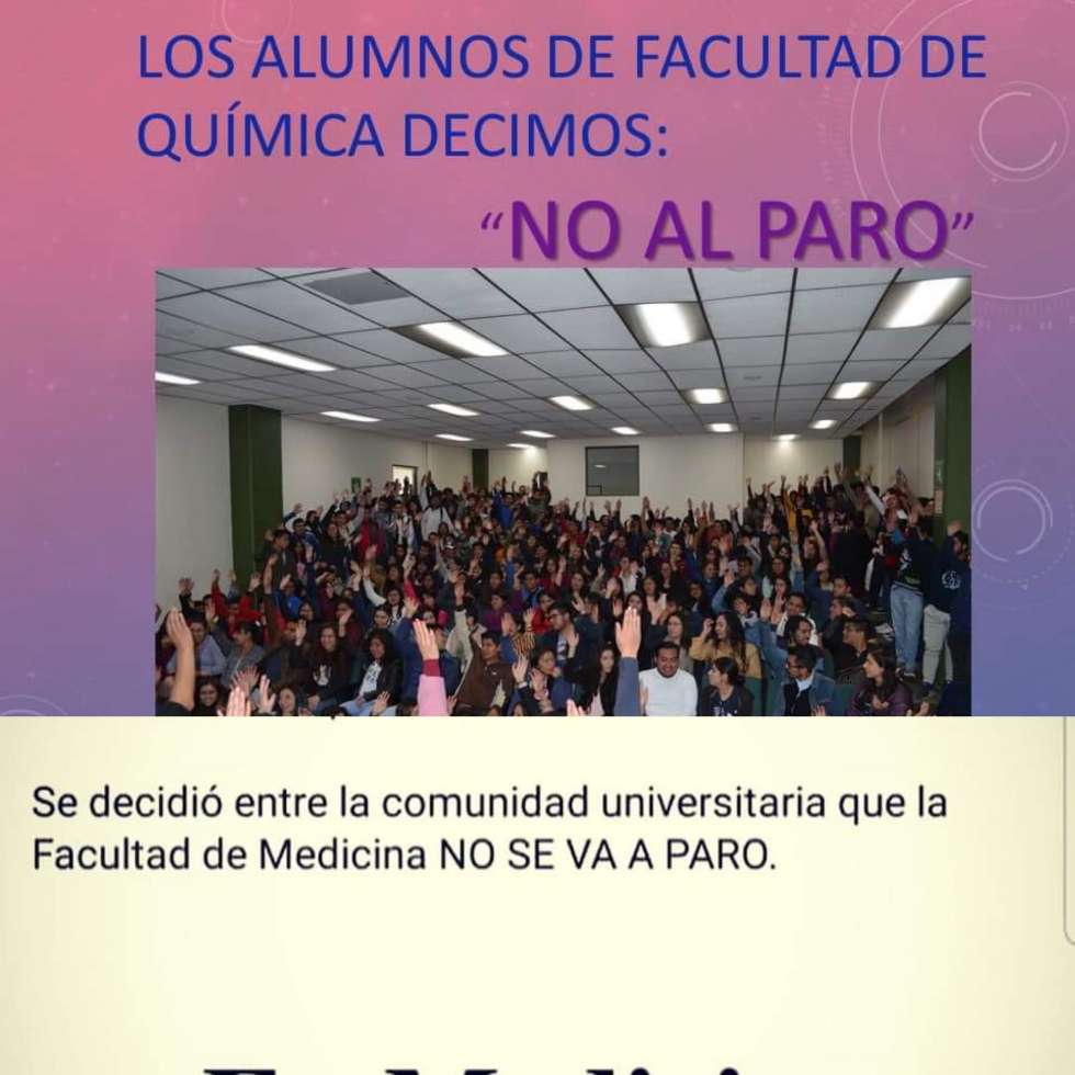 No al paro en la UAEM