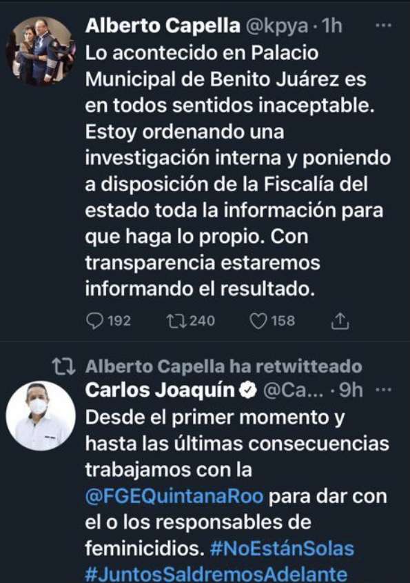 Así la postura del gobernador y del jefe de la policía estatal 